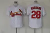 Mens embroidery Cardinal Nolan Arenado 2022 All-Star baseball Jersey 4 Yadier Molina 28 Nolan Arenado 46 Paul Goldschmidt Ryan Helsley Dylan Carlson