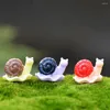 Garden Decorations 21 Pcs Accessories Mini Snail Statue Micro Scene Ornaments Miniature Resin Shape Adornments