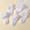 Kids Socks Elegant Princess Girl Lace Socks Summer Ruffled Baby Ankle Socks Baby Sports Socks Children's Sports Socks Meias Calcetines 1-9y 230408