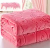 s Flannel Fabric Wool Warm Soft Travel Blanket Large Single Bed W0408