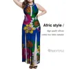 Etnische kleding Dashiki Afrikaanse bazin Riche Draped Tops en roksets voor dames kantoorvestidos 2 -delige rokken wy6253