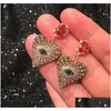 Dangle & Chandelier Wholesale With Gifts Earrings For Women Stud Evil Eye Earring Big Drop Delivery Jewelry Earrings Dhgarden Dhlom