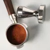 TAMPERS COFFET TAMPER 5153.358mm Espresso Tamper 51535458mm Aluminium Alloy Coffee Mat Rostfritt stål Kaffe Pull Flower Cup 231107