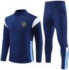 23 24 Survêtements de football City Survêtement de football Costume d'entraînement HOMMES Kit enfants 22 23 Haaland DE BRUYNE FODEN GREALISH Sportswear Survatment Chandal Set