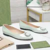 Elegante balletschoenen met platte hakken, dames casual lederen luxe designer kledingschoenen, kristallen gespdecoratie, klassieke zwarte loafers, ronde neus Mary Jane-schoenen