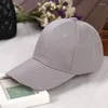 Ball Caps Caps Cap dla mężczyzn Kobiety Unisex Solidny kolor i uniwersalne baseball sporty sportowe