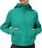 Zip Hoodie Womens Yoga Suit Designer Hooded Sweatshirt Ladies Gym Sportswear Outdoor Sports Jogging Hoody Thick Long-sleeved3