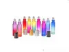 Hot 10ML Roll on Empty Cosmetic Containers Gradient Color Thick Glass Perfume Bottle For Travel Portable Wholesale