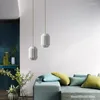 ペンダントランプノルディックセラミックライトモダンなLEDベッドルームの学習装飾照明リビングルームハンギングキッチンフィクスチャ