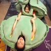 Blanket Large Wearable Turtle Shell Plush Blanket Cute Soft Cushion Home Room Decor Sofa Decoration Birthday Children Day Gift For Kids R230616