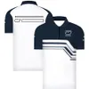 F1 2022-2023 Team Polo Shirt Formel 1 Racing Mens T-Shirt Lapel Kort ärmmar Summer Men Women Casual T-shirt Motocross Jer2304