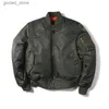 Männer Jacken Männer MA1 Jacke Winter Outdoor Dicke Qualität Nylon Amerikanische Militär Uniform Unisex Mantel Männlich Bomber Flug Q231109