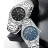 Wristwatches Quartz Watch For Men Business Fashion Leisure Glow Waterproof Stainless Steel Strap Success Men's Versatile Clock Reloj Hombre