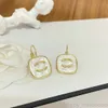 Orecchini di lusso Orecchini pendenti di marca Orecchini di design Orecchini di marca Lettera Stud Accessori per gioielli da donna