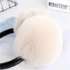 Ear Muffs Naturalne 100% rex królik futra Earmuff Jesień Jesień i Zima ciepłe uszu na uszach cieplejsze mufki do uszu zimowe skórzane opaski 231107