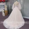 Party Dresses New Ball Gowns Detachab Puff Seves Glitter Wedding Dress Appliques Off the ShoulderTul Boho Bridal Gown 0408H23