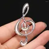 Brooches Fine Musical Note Shape Natural Shell Alloy Pins For Women Party Weddings Costume Dress Coat Accessories Jewelry