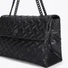 Kurt Geiger KENSINGTON DRENCH 3 taille noir chaînes sac femmes mode bandoulière sacs à main de luxe Deisgners XL 38 cm pochette fourre-tout sacs à provisions