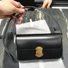 Busta baguette Borsa a tracolla con patta Borsa da donna di lusso da uomo Borse firmate classica borsa a tracolla Borsa da viaggio piccola quadrata in vera pelle