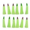 Party Supplies 10st/Lot Halloween Finger Zombie Witch Costume Cosplay Props False Nail Sets Scary Costumes Decoration