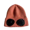 CP Beanie Cap Masculino Designer de Luxo Stones Island Ribbed Knit Lens Chapéus Feminino Extra Fino Lã Merino Goggle Beanie Site Oficial Versão Cp Companys Caps 939