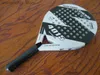 Tennis Rackets Camewin Pro Beach Tennis Racket Full Carbon Fiber Surface Diamond Shape EVA Super Soft With Cover Bag Q231109