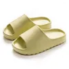 Tofflor Original Män Mjuka Sandaler Dam Strand Fritidsskor Lätt Eva Slides Märke För Flip Flops Lyx Sommar Herr Sandal