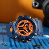 Zegarek zegarek smael sportowy zegarek dla mężczyzny Dual Time Watch for Men odporny na wstrząs LED LED WATCH WOJSKIE WOJSKIE WIELKIE MAMOWE ZETWARZENIE SPORTY 230407