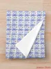Blue Roller Rabbit Warm Cozy Letter Throw Print On Demand Sherpa -deken voor bank dunne quilt W0408