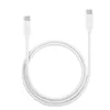 1M 2M 3ft 6ft QC 3.0 48W Fast Charge Type C-C Quick USB Data Cable 144 Core TPE Wire White 2 in 1 Charging & Data Transfer Universal