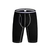 Caleçon 4 pièces/lot Muscle hommes caleçon boxeur grande taille longue pleine coton culotte de course ouverte avant pour homme