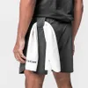 Shorts pour hommes Shorts de sport légers à séchage rapide pour hommes Shorts de sport décontractés Shorts chauds Running Jogger Gym Fitness Tissus extensibles Shorts Homme W0408