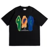 Men's T-Shirts Men T-Shirt Cotton Oversized Summer Printed YCOA Graphic Harajuku Hip Hop Loose Tops Tees Korean Fashion Y2k Aesthetic Clothing 230408