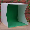 Freeshipping 40cm Portátil Mini Light Room Box Photo Cube com LED Studio Box Fotografia Pano de Fundo Embutido Light Photo Kits 42 * 42 * 40cm Fvgd