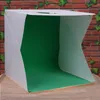 Freeshipping 40cm Portátil Mini Light Room Box Photo Cube com LED Studio Box Fotografia Pano de Fundo Embutido Light Photo Kits 42 * 42 * 40cm Fvgd