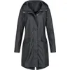Women's Trench Coats Autumn Winter Product Charge Coat Outdoor Mountaineering Mid Length Windbreaker Not Waterproof Jackets