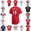 Johnny Bench Jersey Pete Rose Barry Larkin Chris Sabo Deion Sanders Tony Perez Adam Dunn Eric Davis Frank Robinson Joe Morgan Ken Griffey Jr Eppa Rixey Dave Concepcion