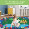 Baby Rugs Playmats ABC Kids Rug ABC Learning Carpet Alphabet Educational Kids Rug Kids Play Mat With Colorful Patterns Play Carpet Non-Slip Bottom 231108