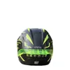 Motorcykelhjälmar Dot Godkänd full ansiktshjälm tvättbar foder med Big Spolier Stylish Fast Release Racing Casco Casque