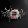 Klipsy do włosów symulowane łowienia łowienia norszek nosowy dekoracja norca norka norca różowy kolor perł biżuterii