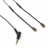 Freeshipping substituir atualização cabo de áudio 35mm jack para shure se535 se425 se315 se215 se846 fone de ouvido dwerl