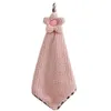 Towel H051 Cute Flower Hanging Cloth Non-linting Absorbent Hand Towels Toilet Bathroom Cleaning Household Kitchen Accessory