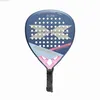 Rakiety tenisowe 2023 Nowa wysokiej jakości wysokiej jakości padd Tennis Racquet Mat Mat Fibre Fibre Professional Padel Raketa dla kobiet Mężczyźni Q231109