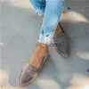 Zapatos de vestir Pisos de estilo británico Mujeres 2023 Primavera Nueva moda Leopardo Punta puntiaguda Resbalón en damas Mocasines cómodos 35-45 Vestido Oficina Fiesta Zapato J231108