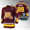 2023 24 Minnesota Golden Gophers Hockey Jersey Jackson Lacombe Brock Faber Jaxon Nelson Snuggerud Matthew Knies Luke Mittelstadt Matthew Knies