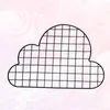 Frames Wire Wall Grid Panel For Po Display Cloud Shaped Storage Holder Picture Stand Creative