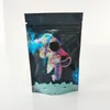 6 types 35g Mylar Sac California SF Space Astronauts Package Zipper Sacs anti-odeurs Qslnl