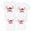 Roupas combinando para a família 1 peça Feliz Natal Família combinando camiseta mamãe papai filha filho engraçado combinando camiseta roupas mamãe papai crianças roupas de bebê 231107