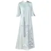 Etniska kläder 2023 kinesisk traditionell chiffong aodai qipao klänning kvinnor vintage casual daglig elegant parti vestidos