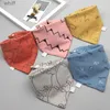 Lätzchen Spucktücher, 5 Stück, Baby-Lätzchen, Dreieckstuch, Baumwolle, Cartoon-Kind-Bandana, Lätzchen, Sabberlätzchen, Neugeborene, Slabber, saugfähiges Tuch, Lätzchen, wasserdichtes Handtuch, L231108